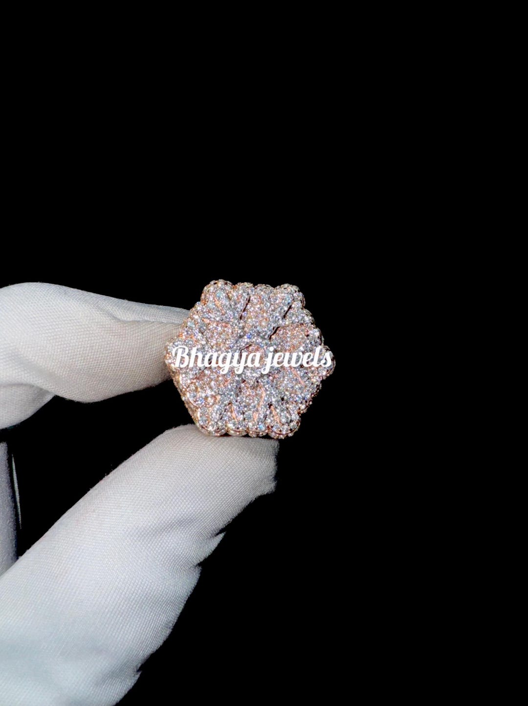 Snowfall Ring Snowflake Ring, 925 Silver Snowflake Ring, Winter Snowflake Ring ...