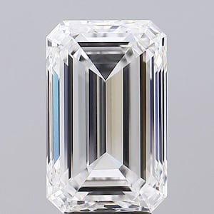 Luźny diament laboratoryjny Emerald Cut D Color, Luźny diament HPHT z certyfikatem IGI, Diament hodowany laboratoryjnie na pierścionek zaręczynowy, Pierścionek o szlifie szmaragdowym na prezent