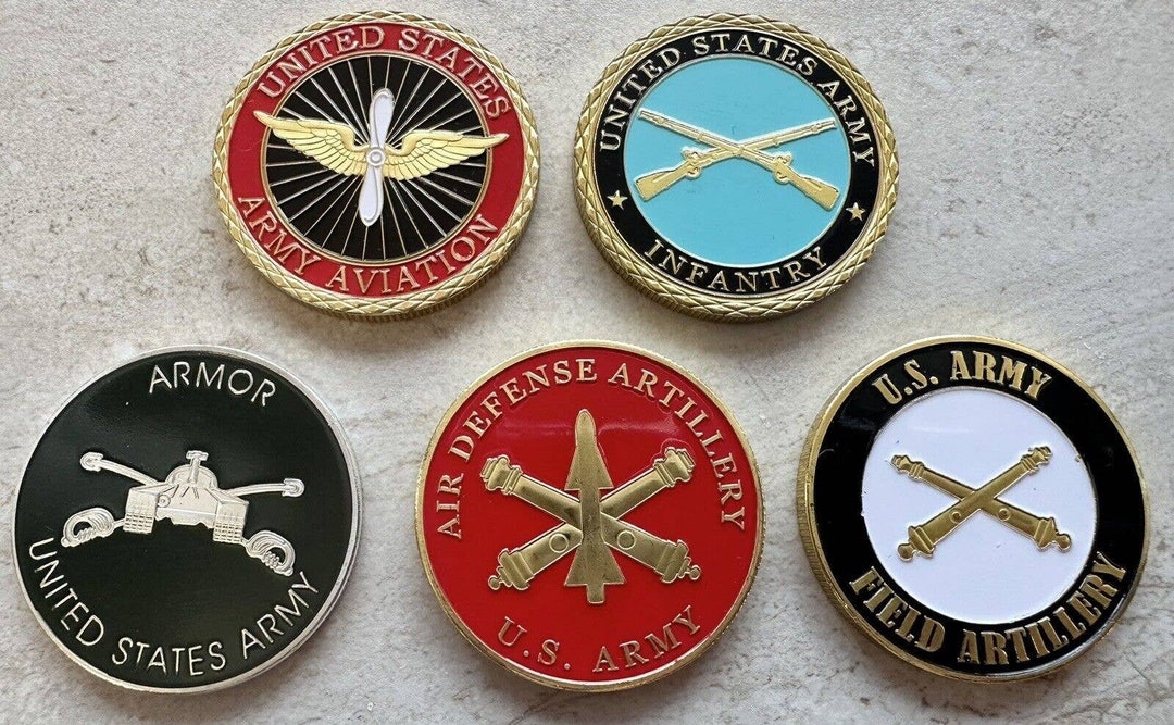 US Army Combat Service Branch Infantry Aviation Armor - Etsy