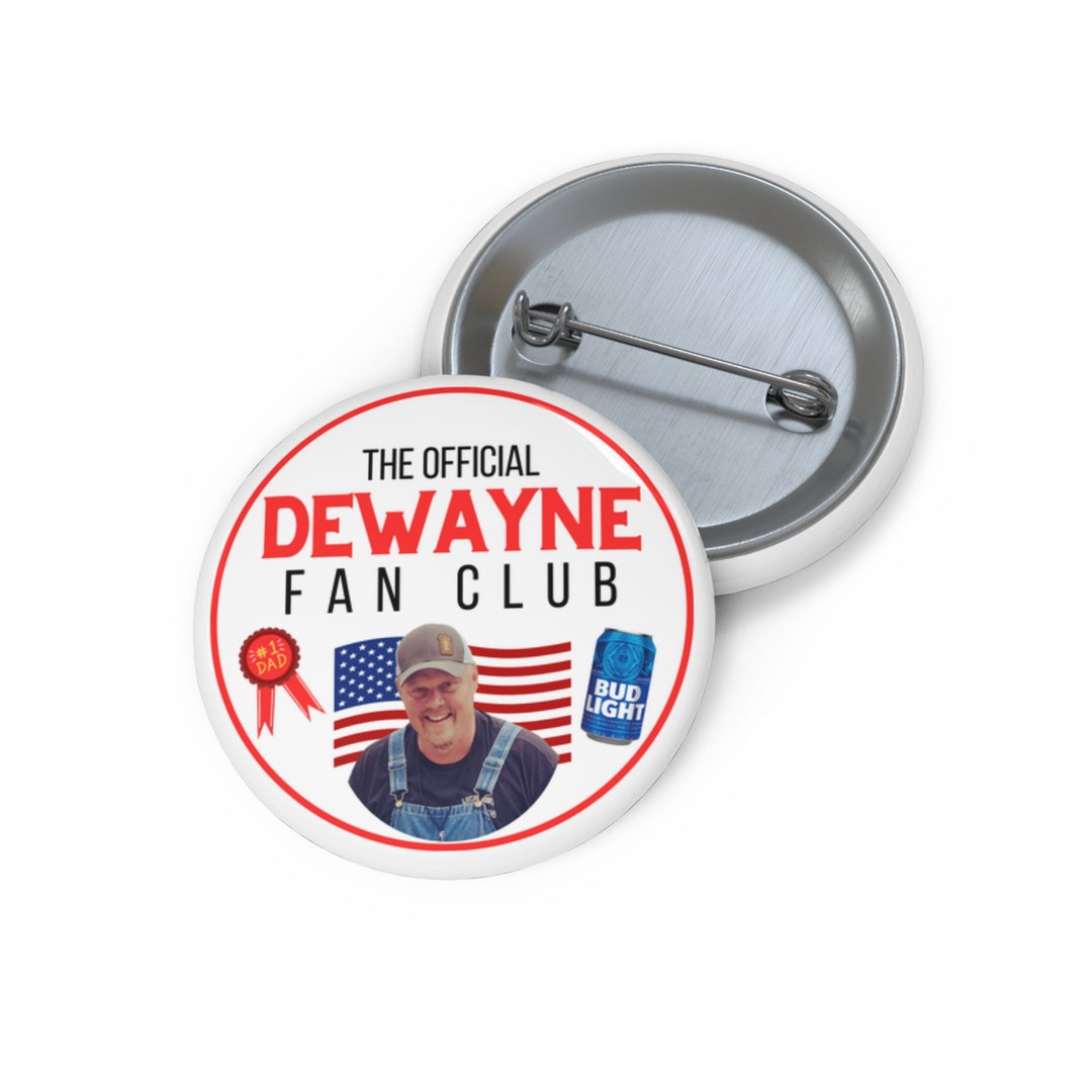 Dewayne Bryan Fan Club Button - Etsy