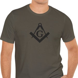 Mason - with G - black graphic - Unisex Jersey Short Sleeve Tee