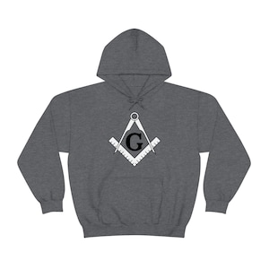 Freemason - with G - Unisex Heavy Blend Hooded Sweatshirt