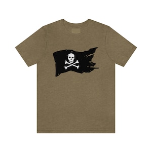 Pirate Jolly Roger Flag - tshirt