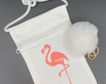 Flamingo Crossbody Bag