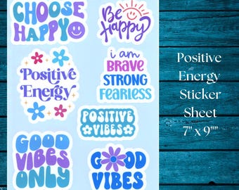 Positive Energy Sticker Set