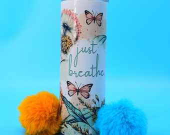 Just Breathe Tumbler