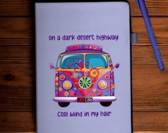 Retro Hippie Van Journal Notizbuch