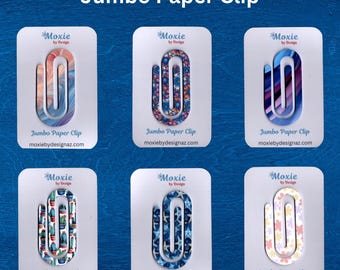 Jumbo Paperclip, Paper Clip, Bookmark