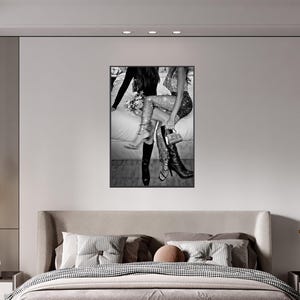 Feminist Print, Luxury Fashion Poster, Black And White, Chic Wall Art, Fashion Photography, Digital Download, Printable Teen Wall Art