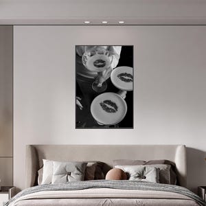 Vintage champagne Glass Print, Black And White, Bar Cart Poster, Cocktail Wall Art, Luxury Poster, Vintage Bar Decor, Digital Download