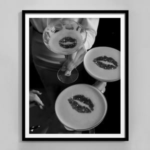 Vintage szampan Szkło Druk, Czarno-biały, Bar Cart Plakat, Koktajl Ścienny Sztuka, Luksusowy Plakat, Vintage Bar Decor, Pobieranie Cyfrowe