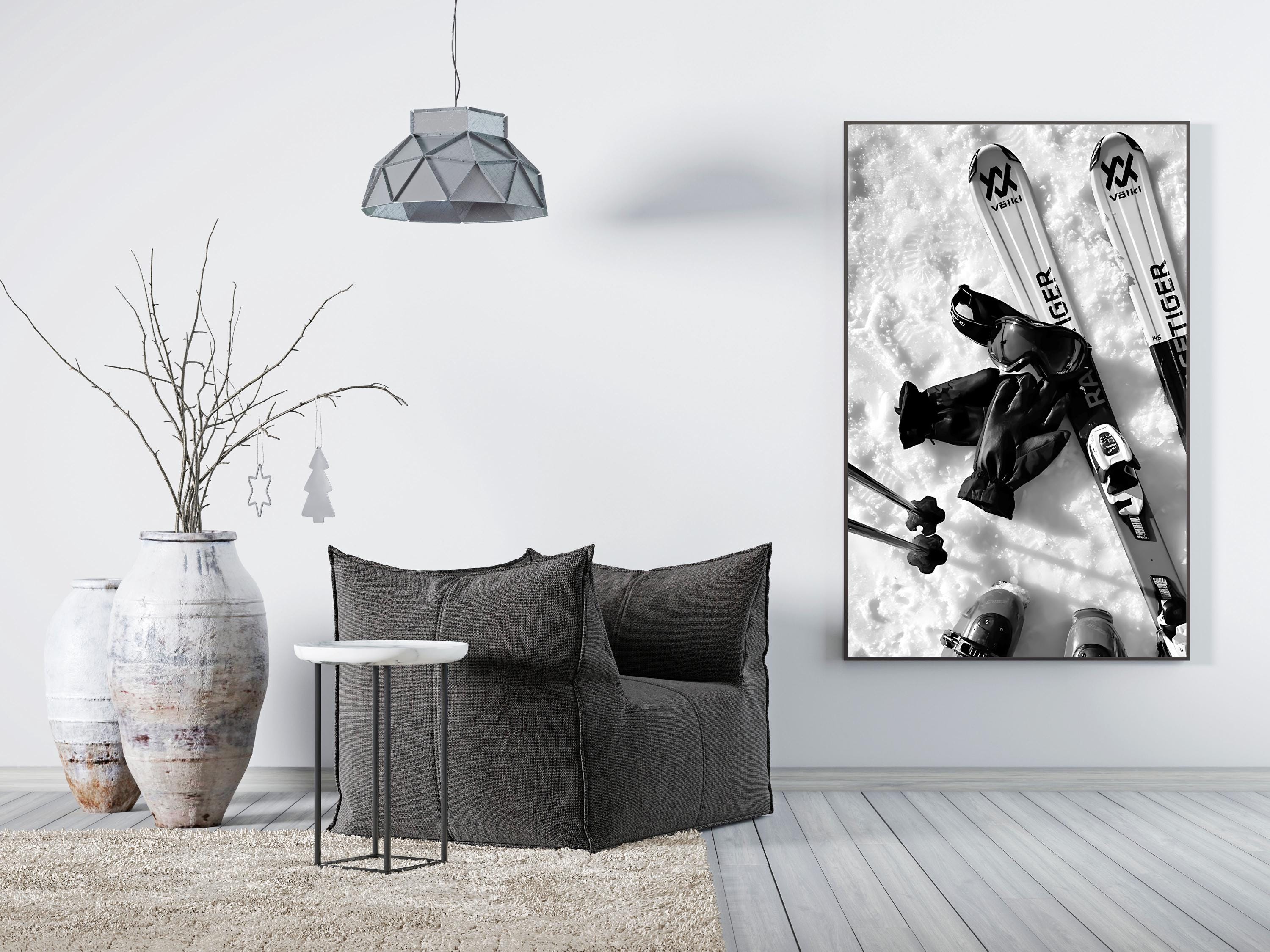 Vintage Apres Ski Poster, Black and White, Ski Lodge Decor, Vintage Ski ...