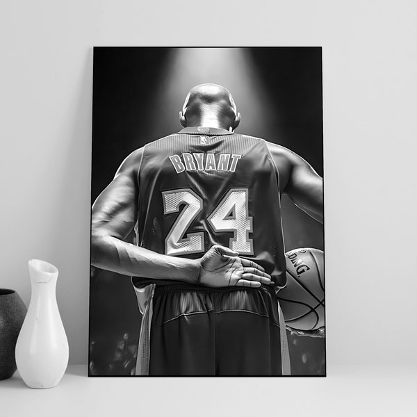 Kobe Bryant Canvas - Etsy