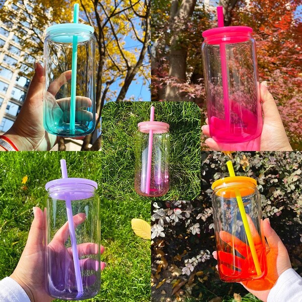 Acrylic Ombre Jelly Cup - 16oz, Trendy and Unique, Pre Order