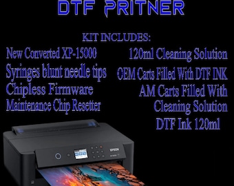 DTF Converted XP-15000 Renewed With WARRANTY and Software  !!!   Pre Order Renewed