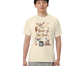 「I Solemnly Swear」ユニセックス ヘビーウェイト Tシャツ