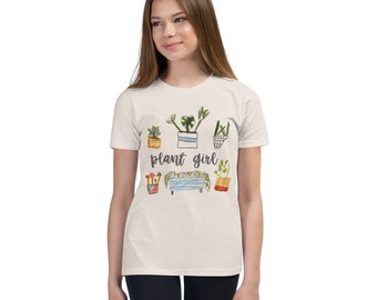 プラントガール ユース 半袖Tシャツ