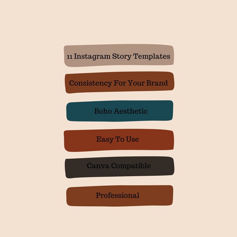 Neutral Boho Instagram Story Template for Photographers - Canva ...