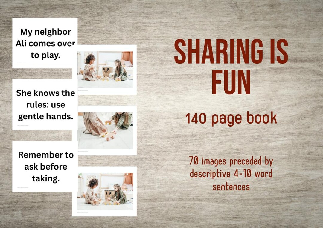 Share Fun Sharing is Fun (PDF) - Etsy