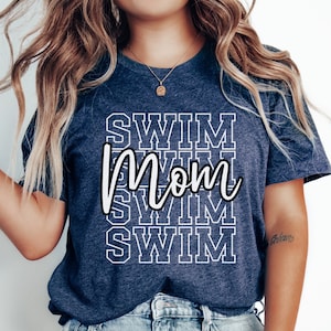 Schwimmen Mama Shirt Geschenke, schwimmen Mama Geschenk, Tween schwimmen schwimmen Mama T-Shirt, schwimmen Team schwimmen treffen Mama Shirts, schwimmen Mama Schwimmer Geschenk, schwimmen Tshirt Mütter