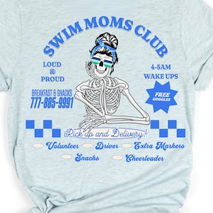 Livin that swim mom life swim mom shirt, swim moms club tshirt gift for swim team moms, gifts for mom for swimmer, Swim mom t shirt gift