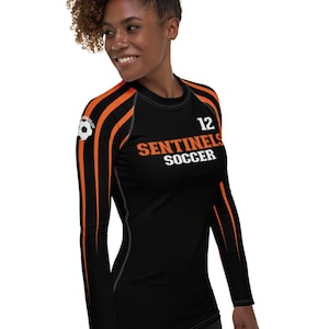 Soccer Long Sleeve Jersey Etsy