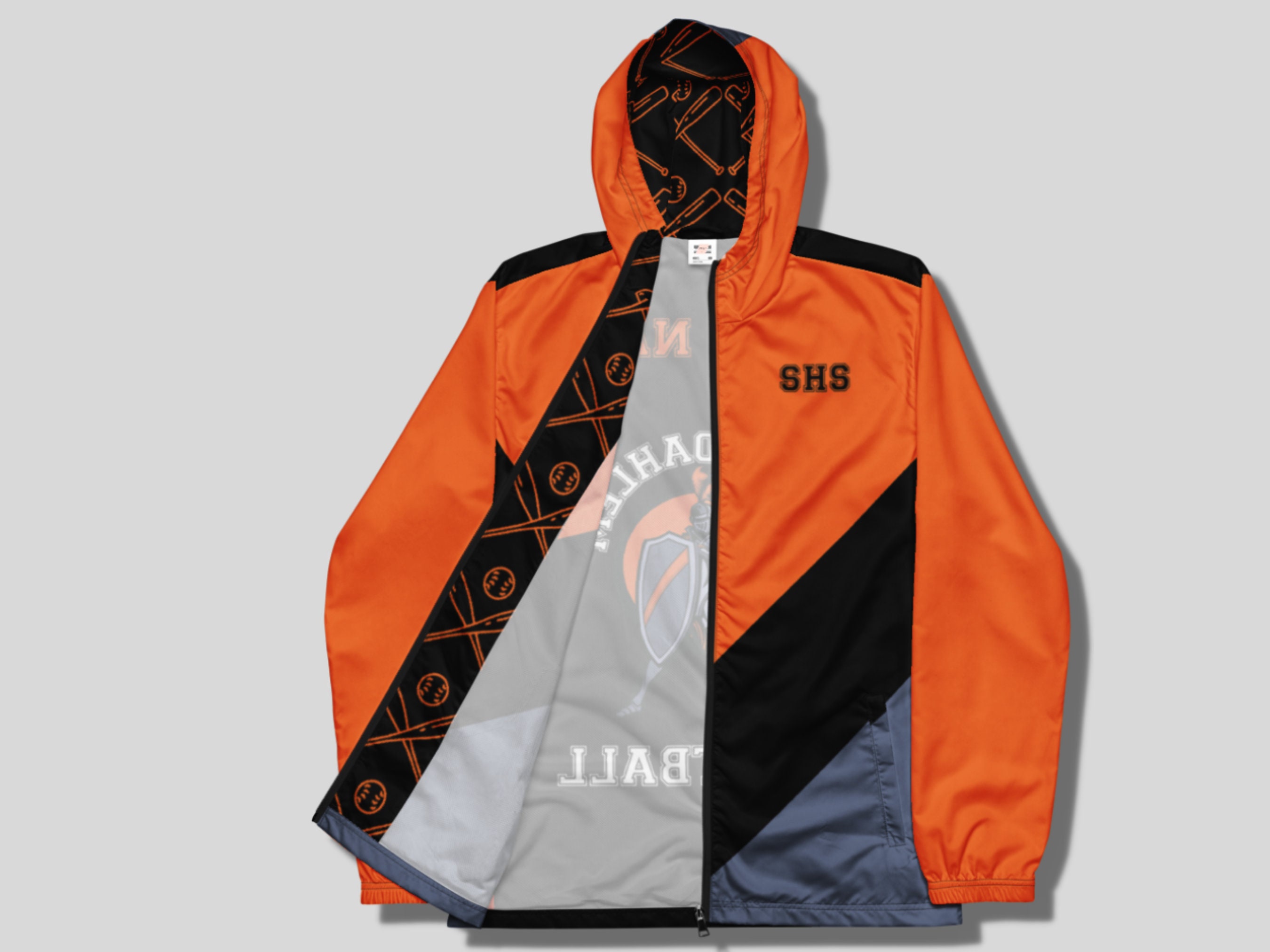 Custom Softball Team Jacket Windbreaker Zip Jacket Softball Etsy