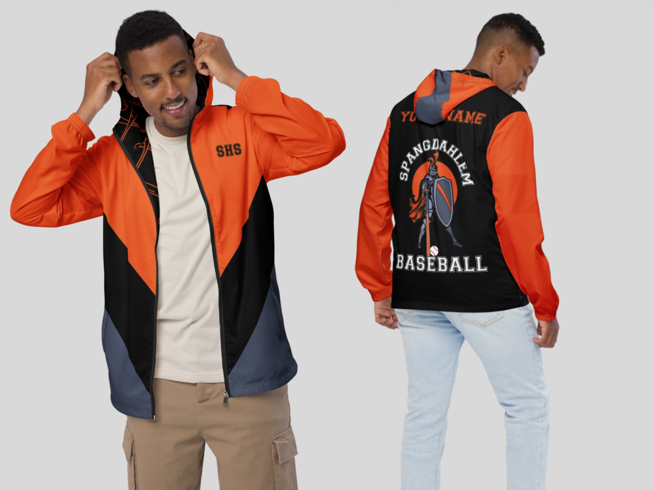 Custom baseball windbreakers 2025