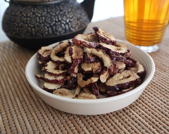 Chips de azufaifo orgánicos: aperitivo de frutos secos de California (100 g)