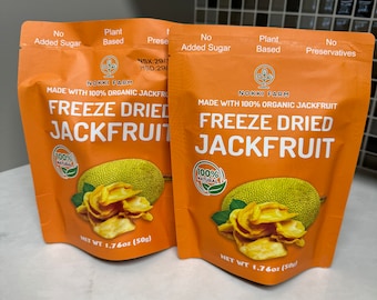 NOKKI FARMS Premium Freeze Jackfruit - (50g per package)