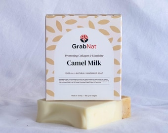 Handmade Camel Milk Soap: Natural Unscented Cold Process Soap