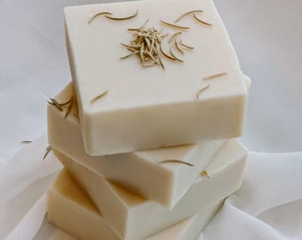 Handmade Tea Tree Oil Soap: Natural Vegan Cold-Processed Soap (4-Pack)