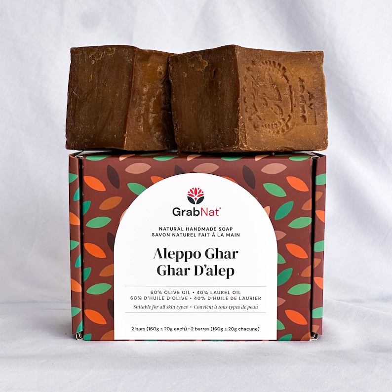 Pure Traditional Aleppo Ghar Soap - Handmade with Olive and Laurel Bay Oils image 19