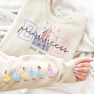Princesa Pai Personalizada PNG, Papai Est com Nome da Criança na Manga PNG, Princesa Pai Desenho PNG, Princesa Pai Personalizada PNG, Presente de Dia dos Pais