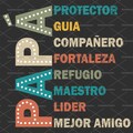 Papá Dalmatian Dots Png, Spanish Dad Png, Father's Day Png, El Mejor Abuelo Png, Worlds Best Grandpa Png, Dia Del Padre Png, Papa Sweatshirt product logo