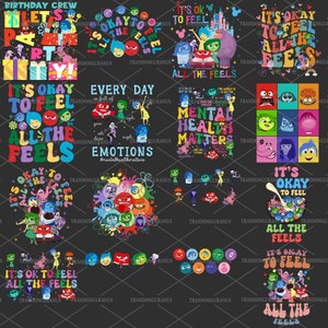 Bundle de 15 ans et plus, c'est bien de ressentir toutes ses émotions png, Santé mentale png, Orthophonie, Psychologue thérapeute png, Cartoon Emotions Friends png