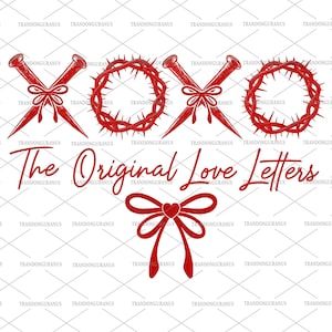 XOXO Die ursprünglichen Liebesbriefe Png, Bibel-Vers Png, Glaube Sweatshirt religiöse Png, Valentinstag Geschenk, christlicher Valentinstag Png