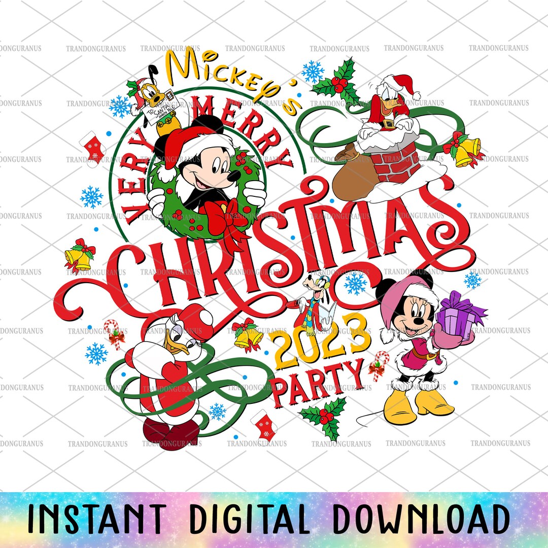 Very Merry Christmas 2024 Party Png, Christmas Png, Family Vacation