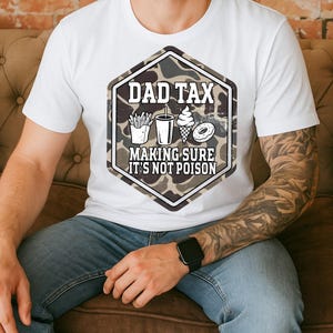 Camo papa Png, Taxe papa s'assurant que ce n'est pas du poison Png, Taxe papa rétro Png, Humour drôle de papa, Cadeau de fête des pères, Définition de papa, Papa sarcastique Png
