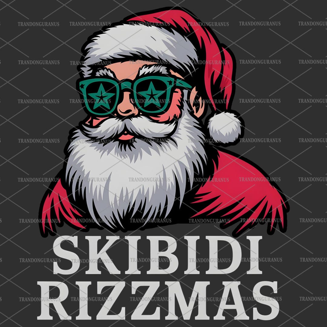 The Word Rizzmas Skibidi Rizzmas PNG, Merry Rizzmas Png, Rizz the Season Png, Rizzmas ...