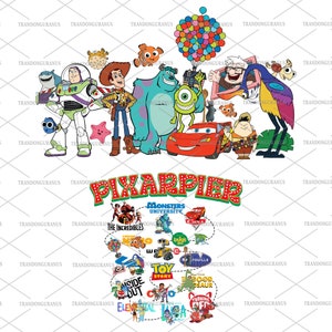 Ensemble voyage en famille 2024 png, vacances en famille png, amitié png, mode vacances png, meilleur jour de tous les temps, royaume magique png, personnages de dessin animé png
