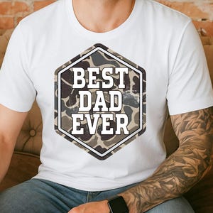 Camo Rad Dad Png, Retro Camo Best Dad Ever Png, Cool Dad Png, Hunting Dad Png, Dad Camouflage Png, Funny Father&#39;s Day Png, Gifts For Dad