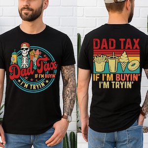 Papa Steuer, wenn ich kaufe, ich versuche Png-Bundle, Retro Papa Steuer-Skelett Png, lustiges Papa Shirt Png, cooler Papa, Geschenk für Papa, Geschenk für Ehemann Png