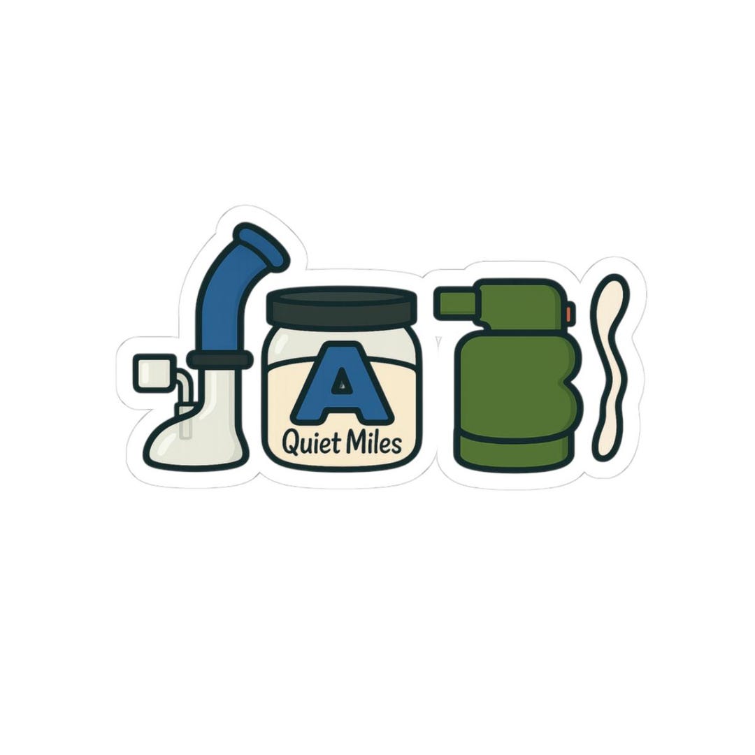 Dab Sticker Dab Kit Kiss-cut Stickers, Vinyl Decal, Cannabis Sticker, Marijuana ...