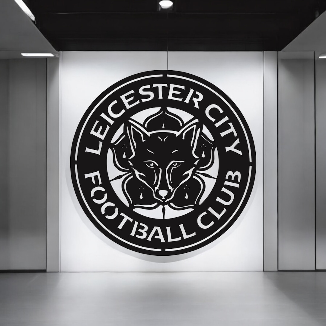 Leicester City FC, Single Panel, SVG, Digital Vector Design for Plasma ...