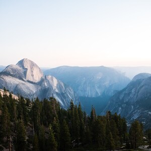 Yosemite National Park, Half Dome, Digital Download California Landscape Photography for Home Decor-Office, Printable Wall Art, Original Art