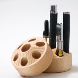 Vape Pen Stand and Cartridge Storage Honeycomb by Lyl3