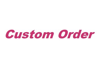 Custom Order Additional Fee For Open Mouth