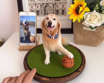 CUSTOM Dog Replica | Pet Felt Plush | Personalized Wool Pet Sculpture | Pet Memorial Gift | Gift For Pet Lover