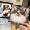 3D Wool Felt Pet Portrait | Personalized Wool Pet Portrait | Wool Dog / Cat Memorial Frame | Pet Lover Gift | Pet Loss Gift product logo